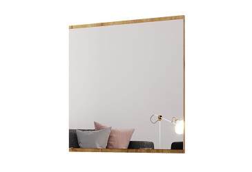 Zrkadlo 80x80 dub kraft