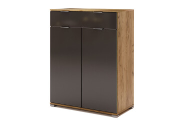 Komoda 2dv 1šu Lava / dub kraft