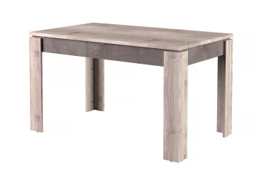 Rozkladací stôl 130/175 gaštan nairobi / onyx