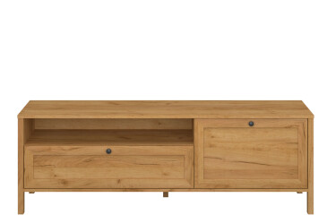 TV stolík 1k1s dub craft zlatý Klark