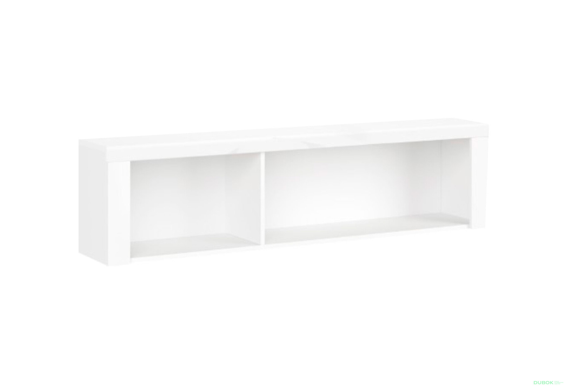 Regál na stenu 160 biely Lingo - Fotografia 1 Fotografia 1 - Regál na stenu 160 biely Lingo