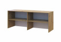 Fotografia 5 - Nadstavec Rondi 4 drevotrieska 160x52x65 dub artisan / grafit