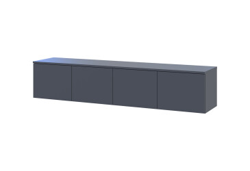 TV stolík grafit 4dv 160x35x33