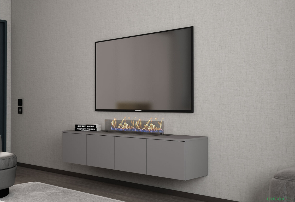 TV stolík Levía grafit 4dv 160x35x33 - Fotografia 2 Fotografia 2 - TV stolík Levía grafit 4dv 160x35x33