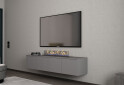 TV stolík Levía grafit 4dv 160x35x33 - Fotografia 2 Fotografia 2 - TV stolík Levía grafit 4dv 160x35x33