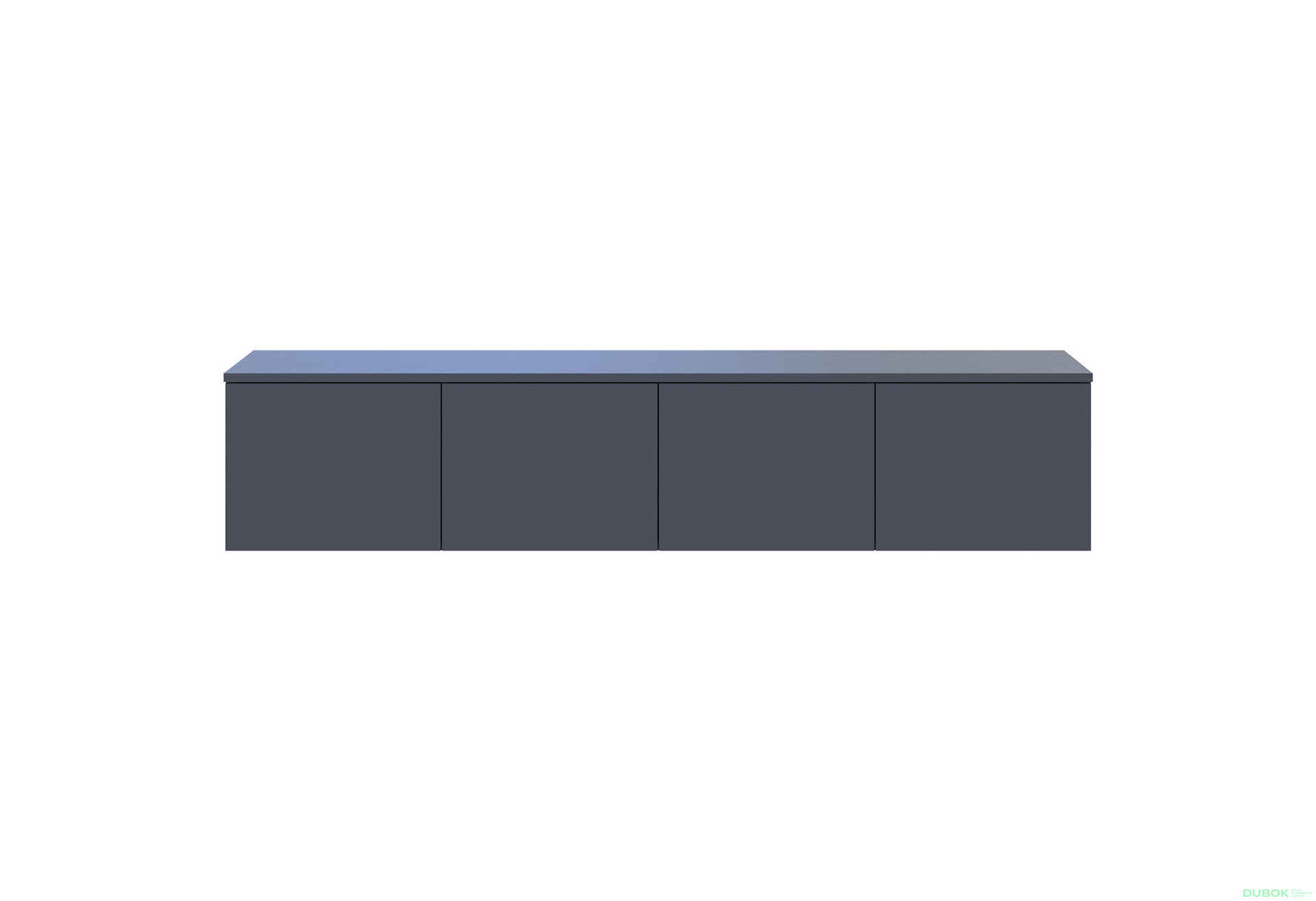 Fotografia 3 - TV stolík Levía grafit 4dv 160x35x33