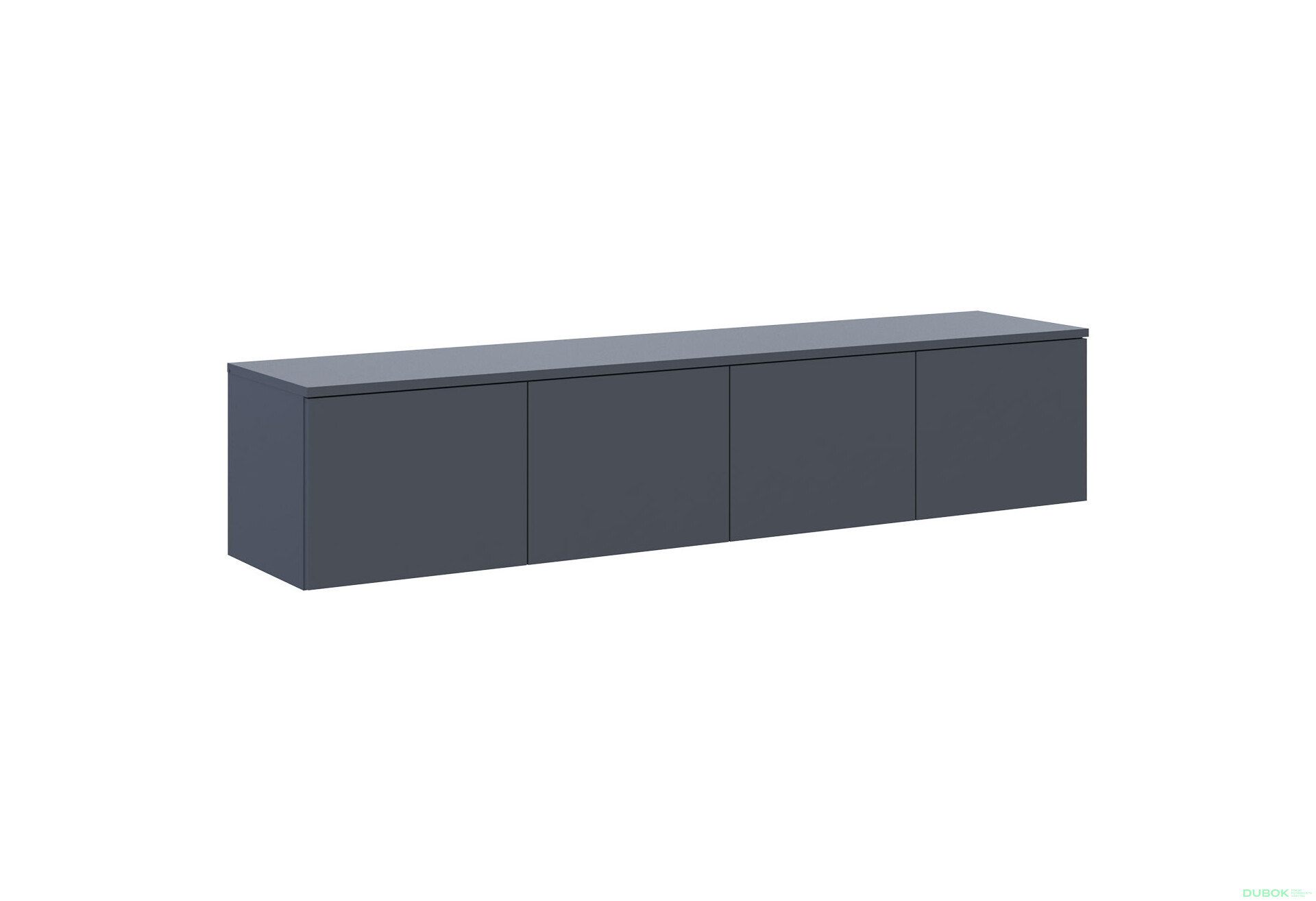 Fotografia 4 - TV stolík Levía grafit 4dv 160x35x33