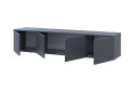 Fotografia 7 - TV stolík Levía grafit 4dv 160x35x33