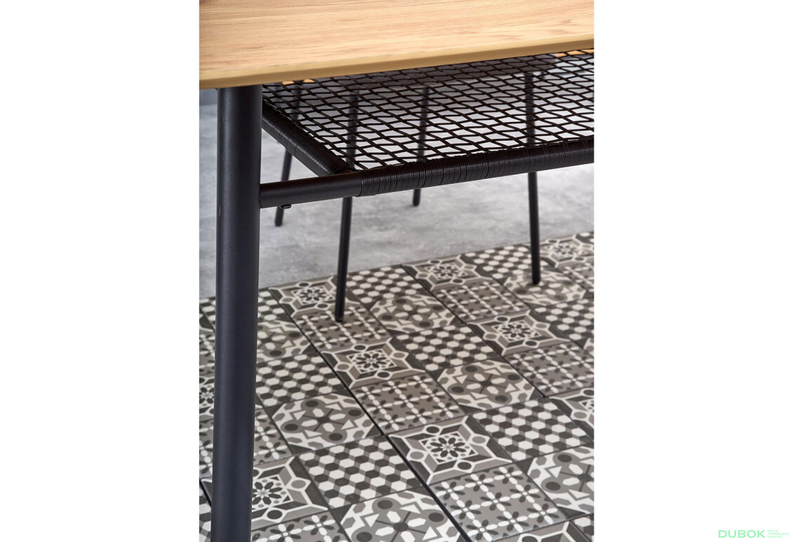 Fotografia 14 - Stôl Jackson čierny / zlatý dub