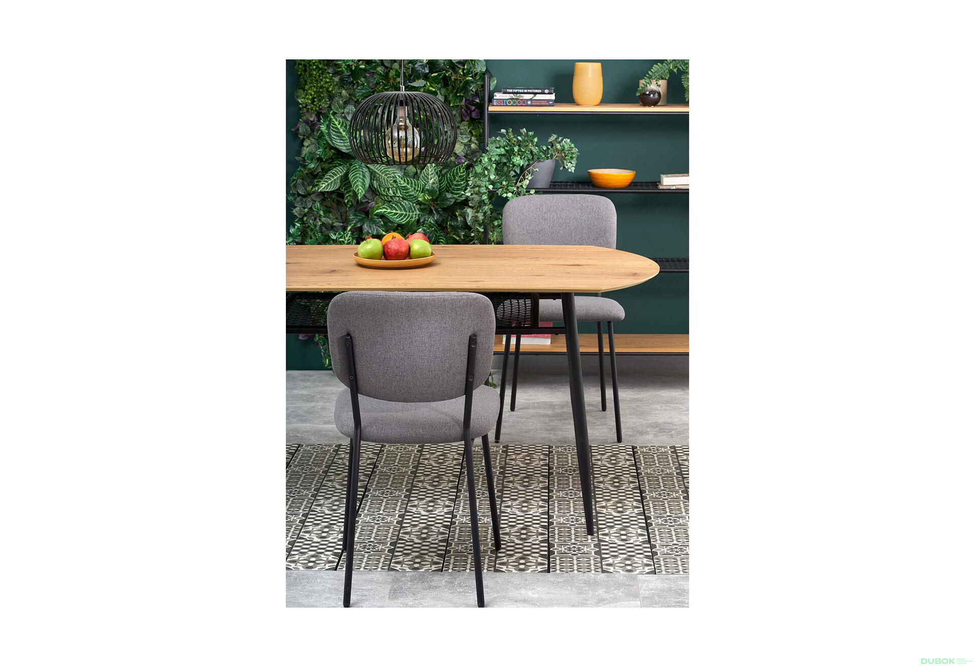 Fotografia 12 - Stôl Jackson čierny / zlatý dub