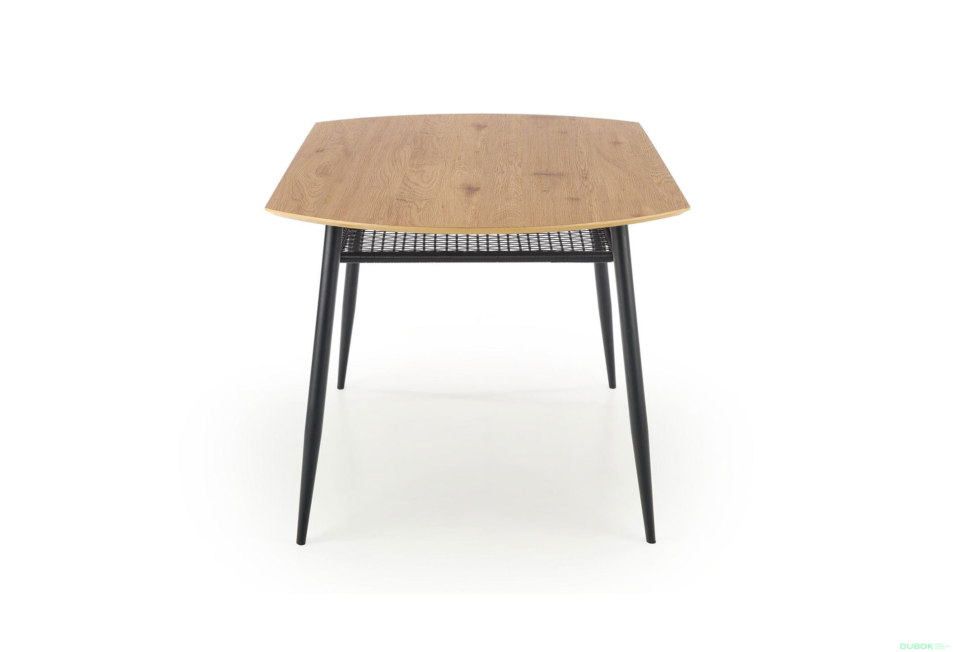 Fotografia 4 - Stôl Jackson čierny / zlatý dub