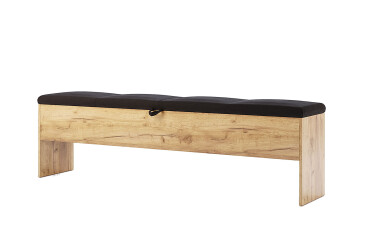 Lavička posteľ 1.6x2.0 dub kraft Luna