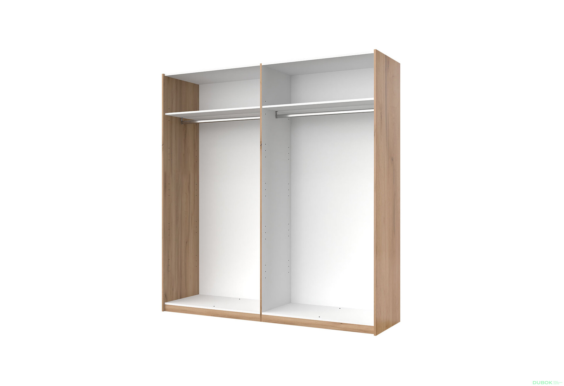 Skriňa s posuvnými dverami 2.0x2.1m (Dvere Mat Láva), séria N Luna - Fotografia 3 Fotografia 3 - Skriňa s posuvnými dverami 2.0x2.1m (Dvere Mat Láva), séria N Luna