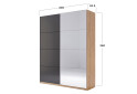 Skriňa s posuvnými dverami 2.0x2.4m (Dvere Mat Láva/Zrkadlo), séria N Luna - Fotografia 30 Fotografia 30 - Skriňa s posuvnými dverami 2.0x2.4m (Dvere Mat Láva/Zrkadlo), séria N Luna