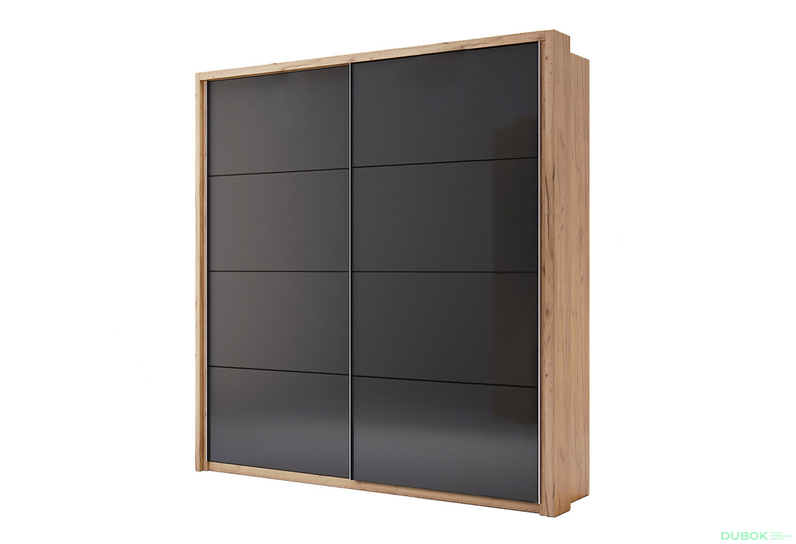 Možnosť Garnýž k Skrini s posuvnými dverami 2.0x2.1 dub kraft Luna - Fotografia 2 Fotografia 2 - Možnosť Garnýž k Skrini s posuvnými dverami 2.0x2.1 dub kraft Luna