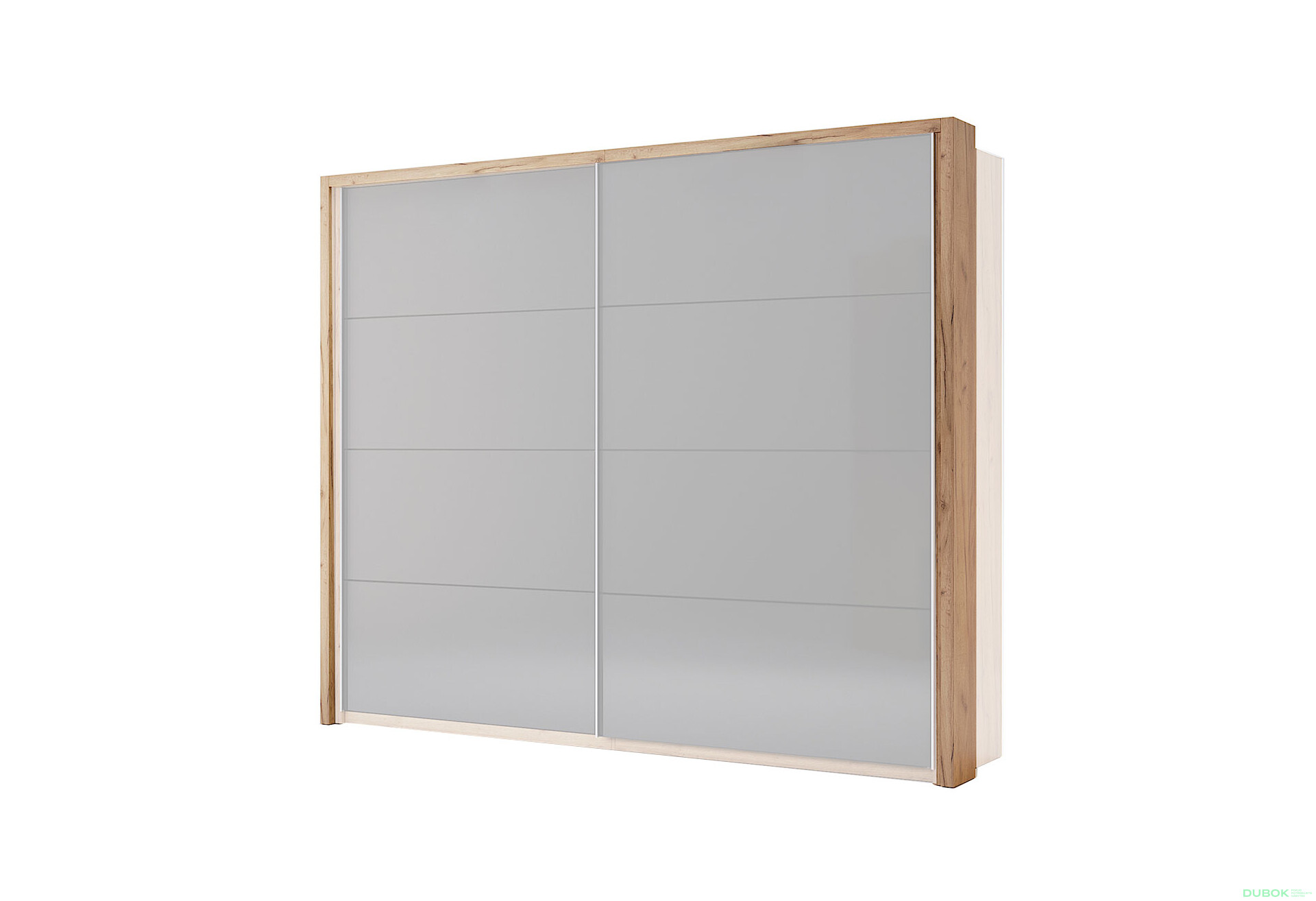 Možnosť: Garnýž k Vstavanému šatníku 2.5x2.1 dub kraft Luna - Fotografia 1 Fotografia 1 - Možnosť: Garnýž k Vstavanému šatníku 2.5x2.1 dub kraft Luna
