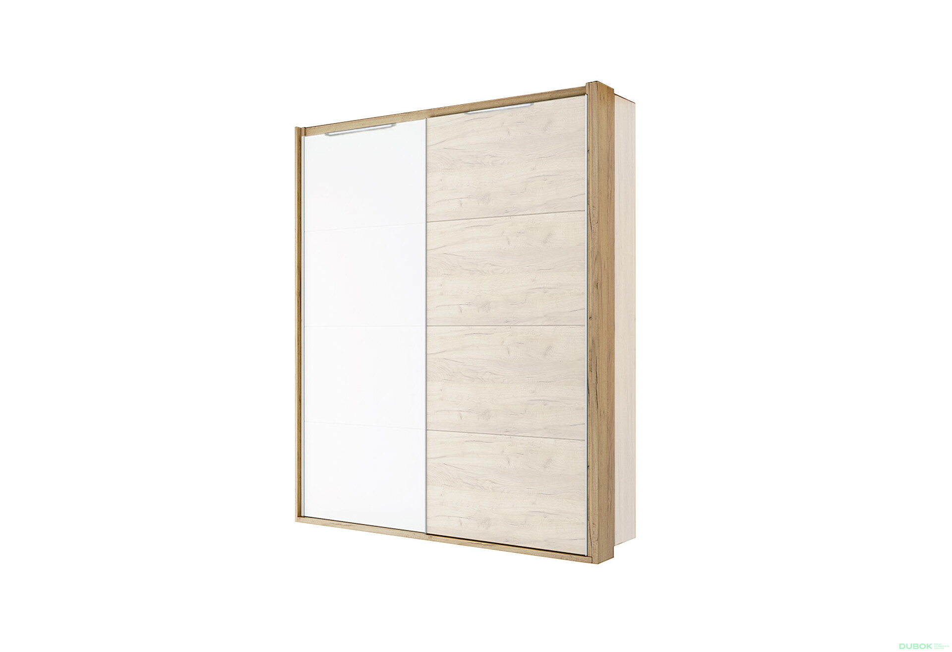 Možnosť Záclonová tyč s osvetlením k Skrini s posuvnými dverami 1,5x2,1m dub kraft Asti - Fotografia 1 Fotografia 1 - Možnosť Záclonová tyč s osvetlením k Skrini s posuvnými dverami 1,5x2,1m dub kraft Asti