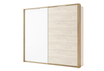 Možnosť Záclonová tyč s osvetlením k Skrini s posuvnými dverami 2,0x2,1m, dub kraft