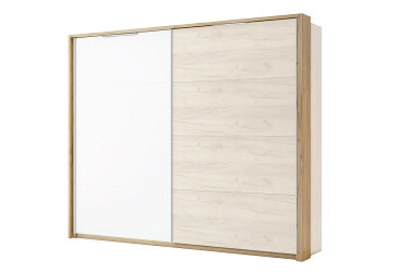Možnosť Záclonová tyč s osvetlením k Skrini s posuvnými dverami 2,5x2,1m, dub kraft