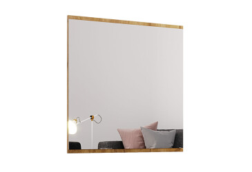 Fotografia Zrkadlo 80x80 dub craft