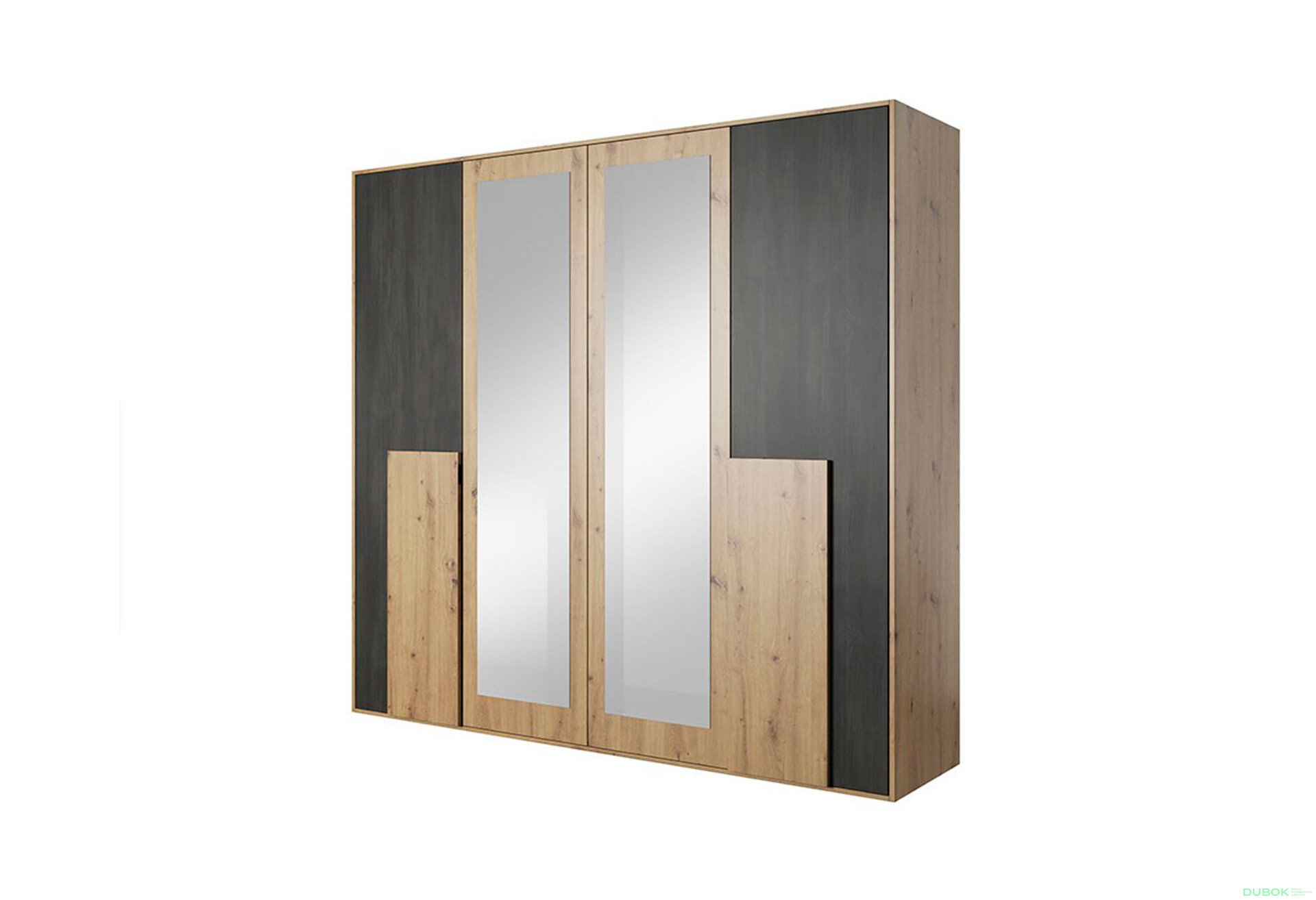 Fotografia 1 - Skriňa 4D Bafra dub artisan / grafit Idczak meble