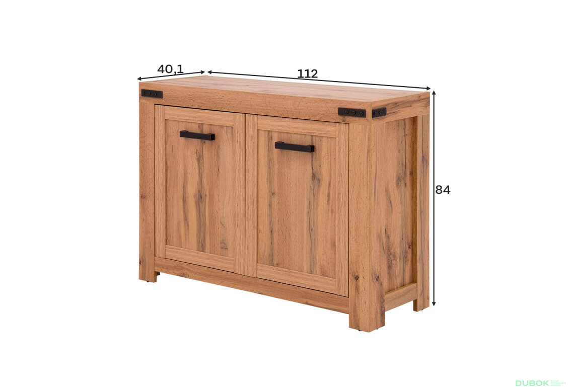 Fotografia 6 - Komoda 2d dub wotan Mortiz