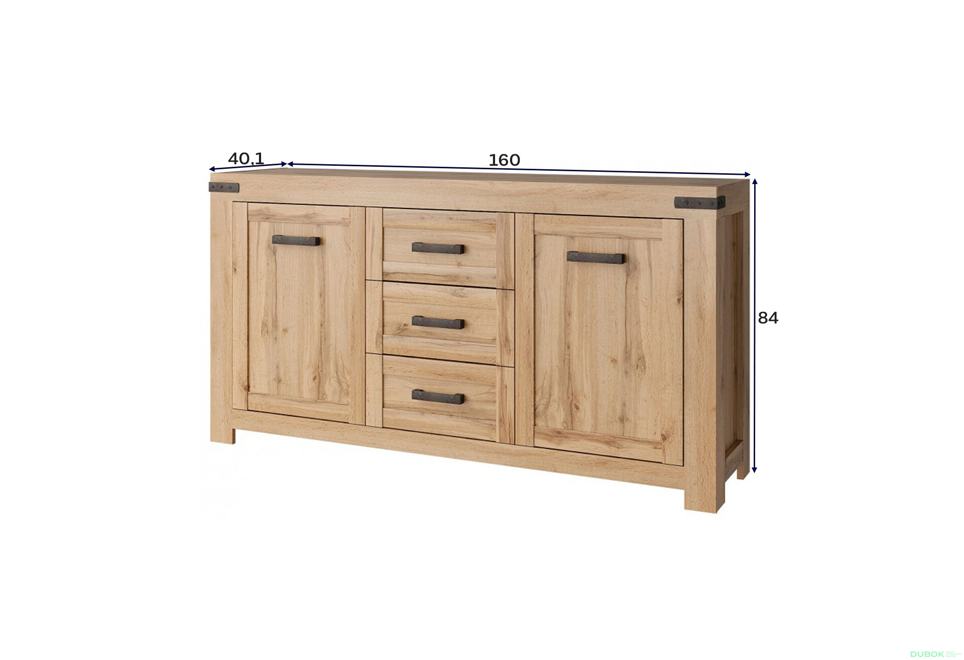 Fotografia 5 - Komoda 2d3s dub wotan Mortiz