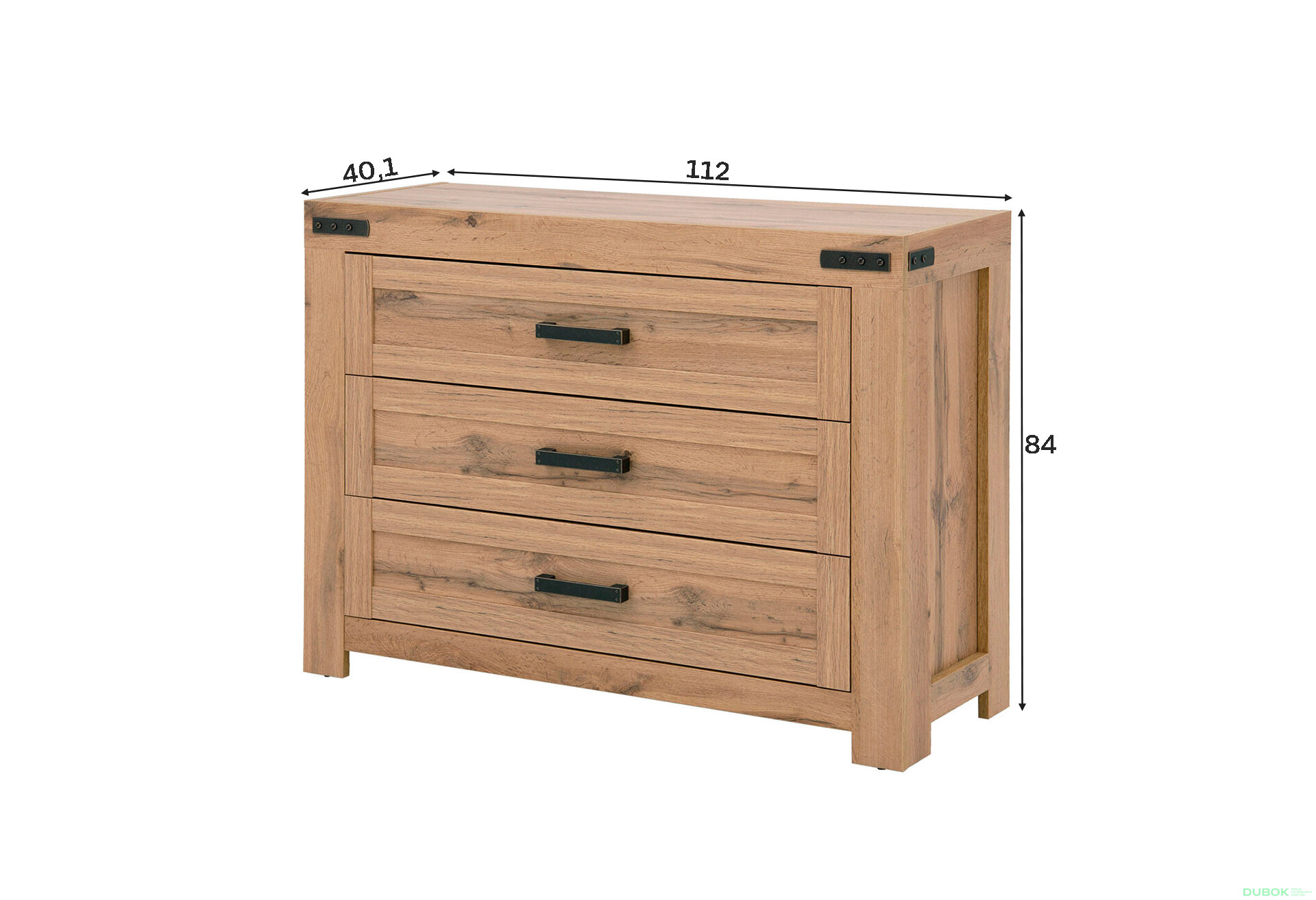 Fotografia 8 - Komoda 3s dub wotan Mortiz