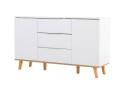 Komoda 2d3s biela / dub kamenný Neptún - Fotografia 1 Fotografia 1 - Komoda 2d3s biela / dub kamenný Neptún