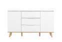 Komoda 2d3s biela / dub kamenný Neptún - Fotografia 2 Fotografia 2 - Komoda 2d3s biela / dub kamenný Neptún