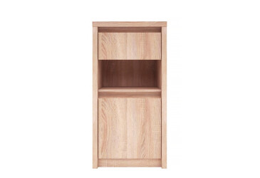 Komoda s dvierkami a zásuvkou Norton 46 cm Dub Sonoma