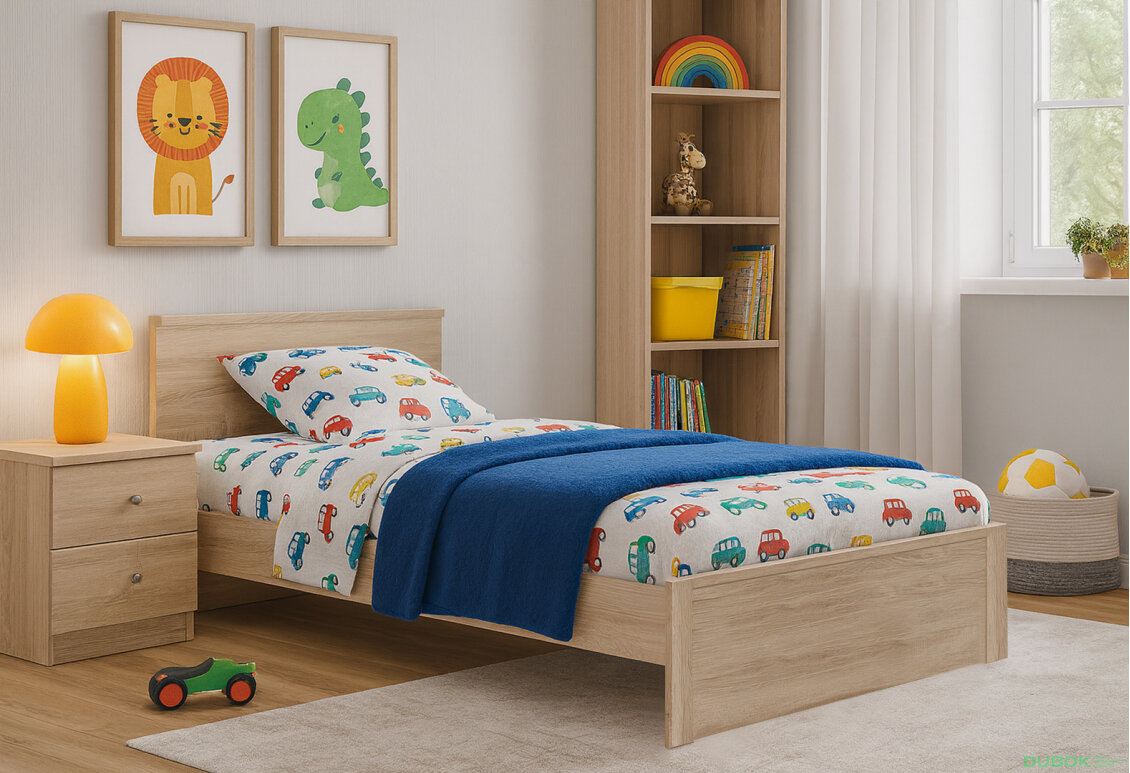 Fotografia 3 - Posteľ 120x200 dub sonoma Norton