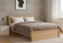 Fotografia 3 - Posteľ 140x200 dub sonoma Norton