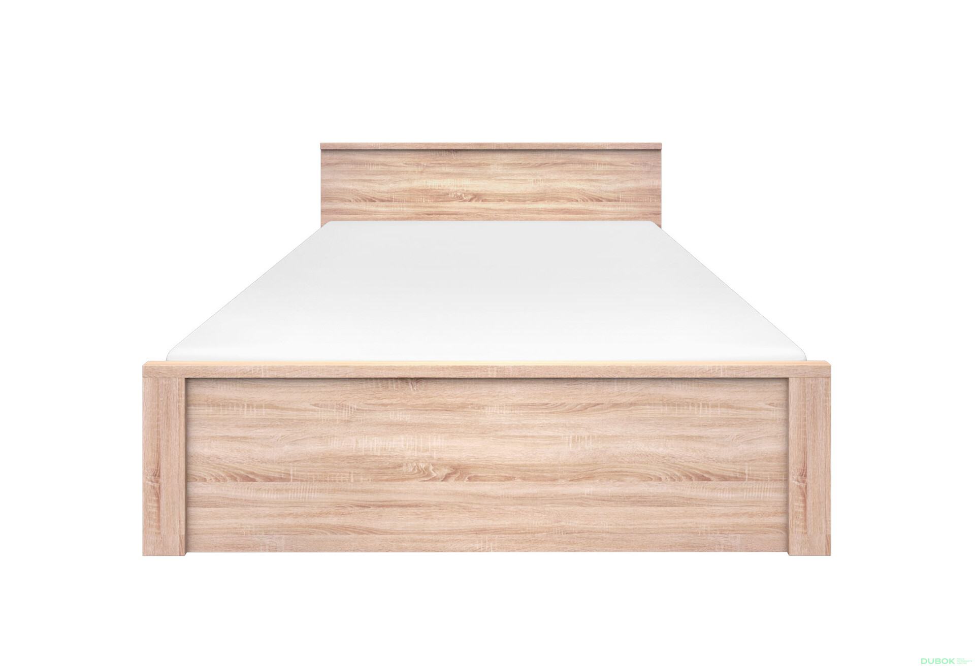 Posteľ 160x200 dub sonoma Norton - Fotografia 1 Fotografia 1 - Posteľ 160x200 dub sonoma Norton