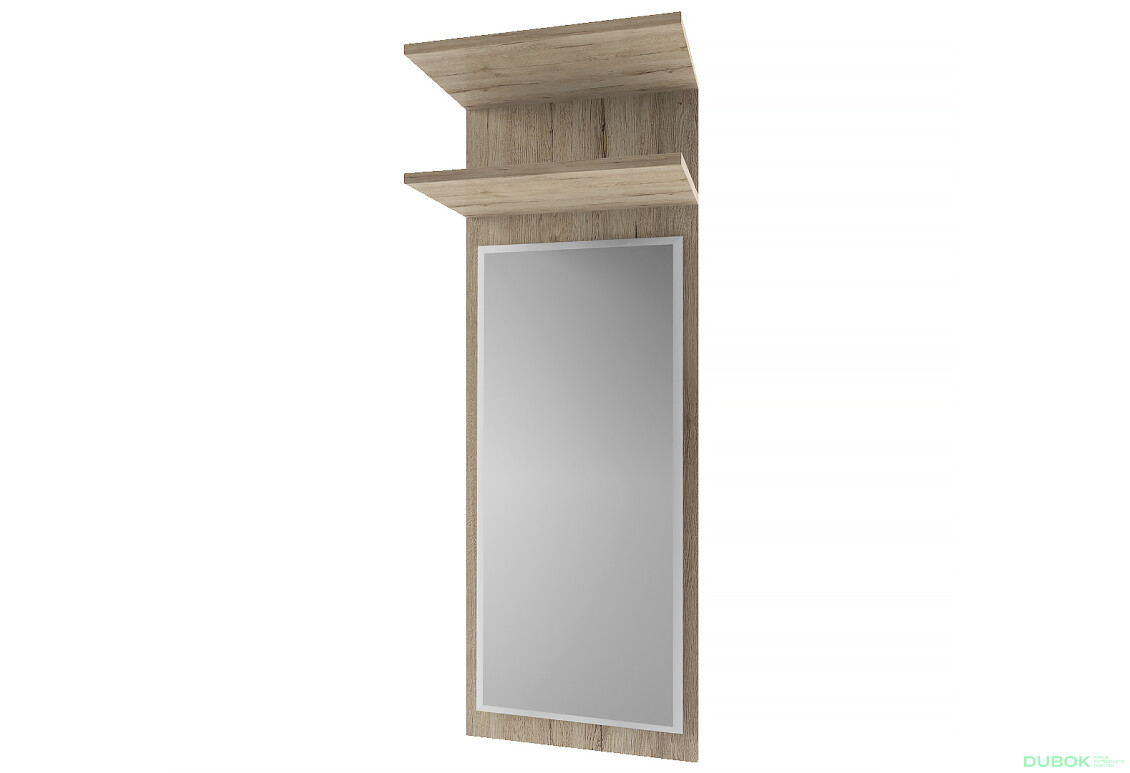 Panel so zrkadlom 45 dub san remo Oskar