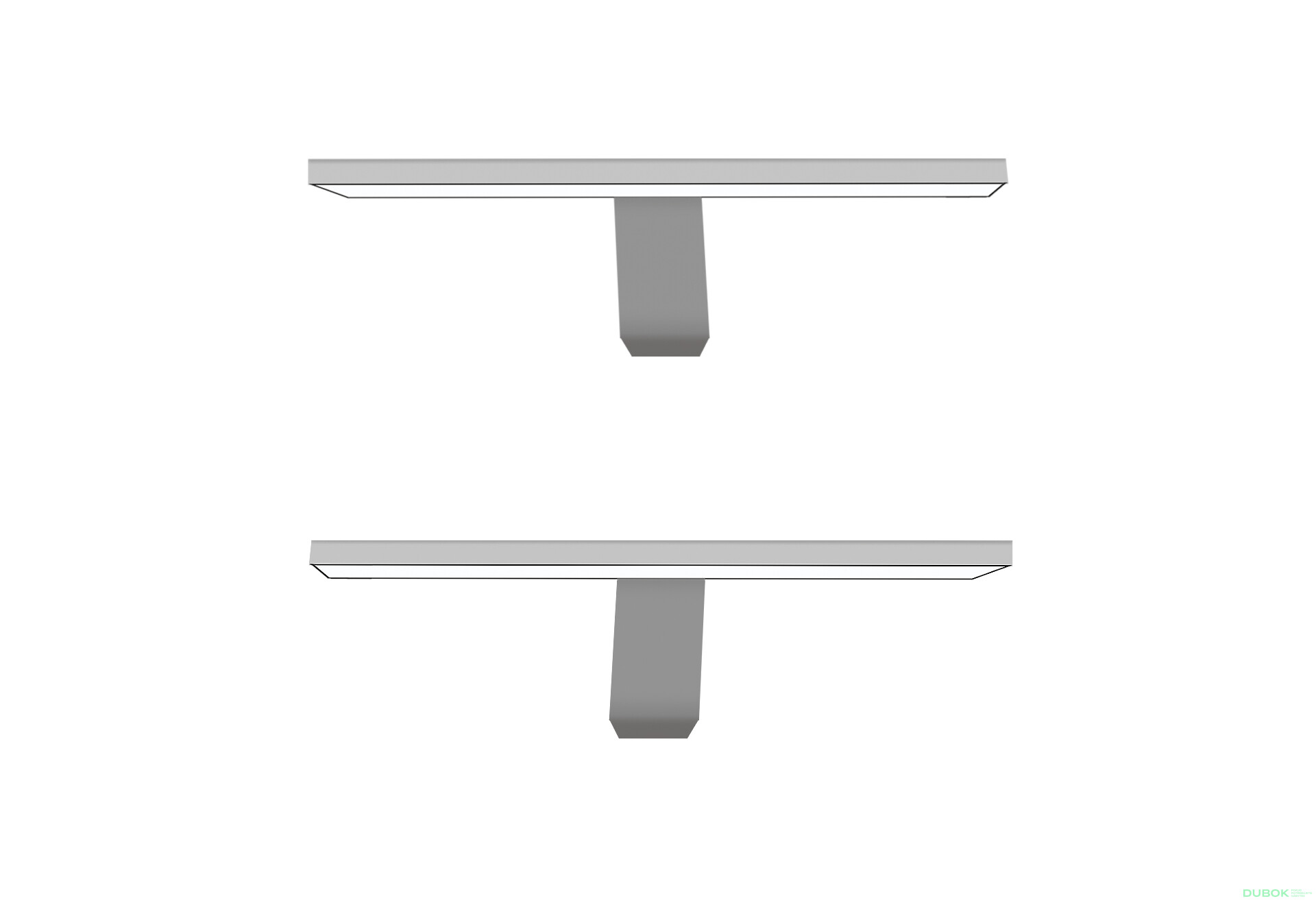 LED 2x osvetlenie nad skriňu biely / teplý Osvetlenie - Fotografia 1 Fotografia 1 - LED 2x osvetlenie nad skriňu biely / teplý Osvetlenie
