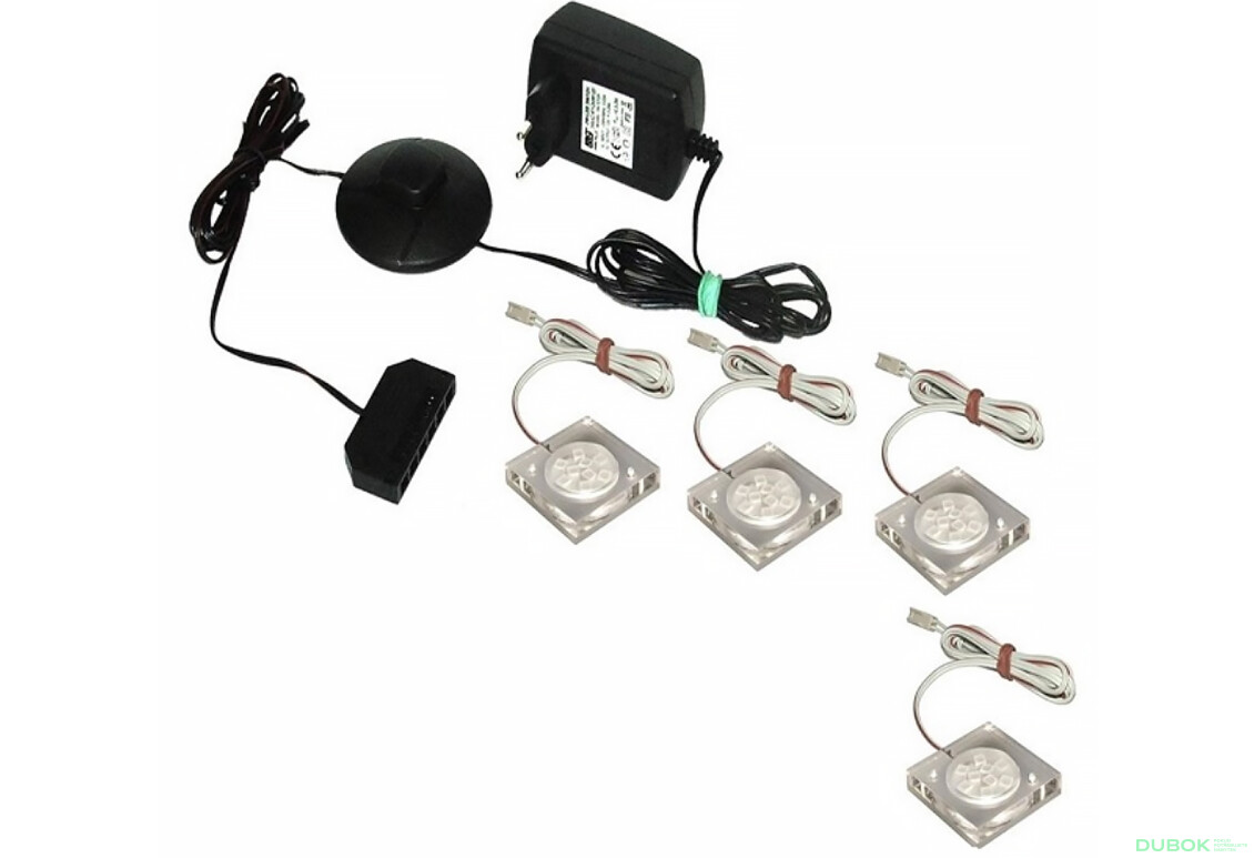 LED 4x ks biely/teplý Osvetlenie