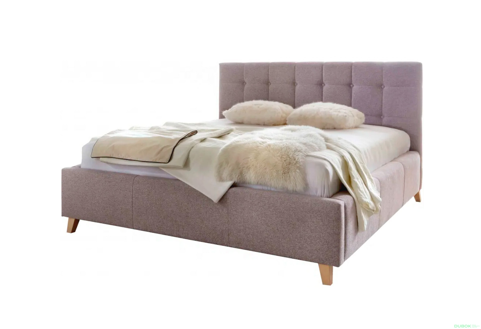 Posteľ Tessa 180x200 Massimo 411 Idesin E10 Buk - Fotografia 1 Fotografia 1 - Posteľ Tessa 180x200 Massimo 411 Idesin E10 Buk