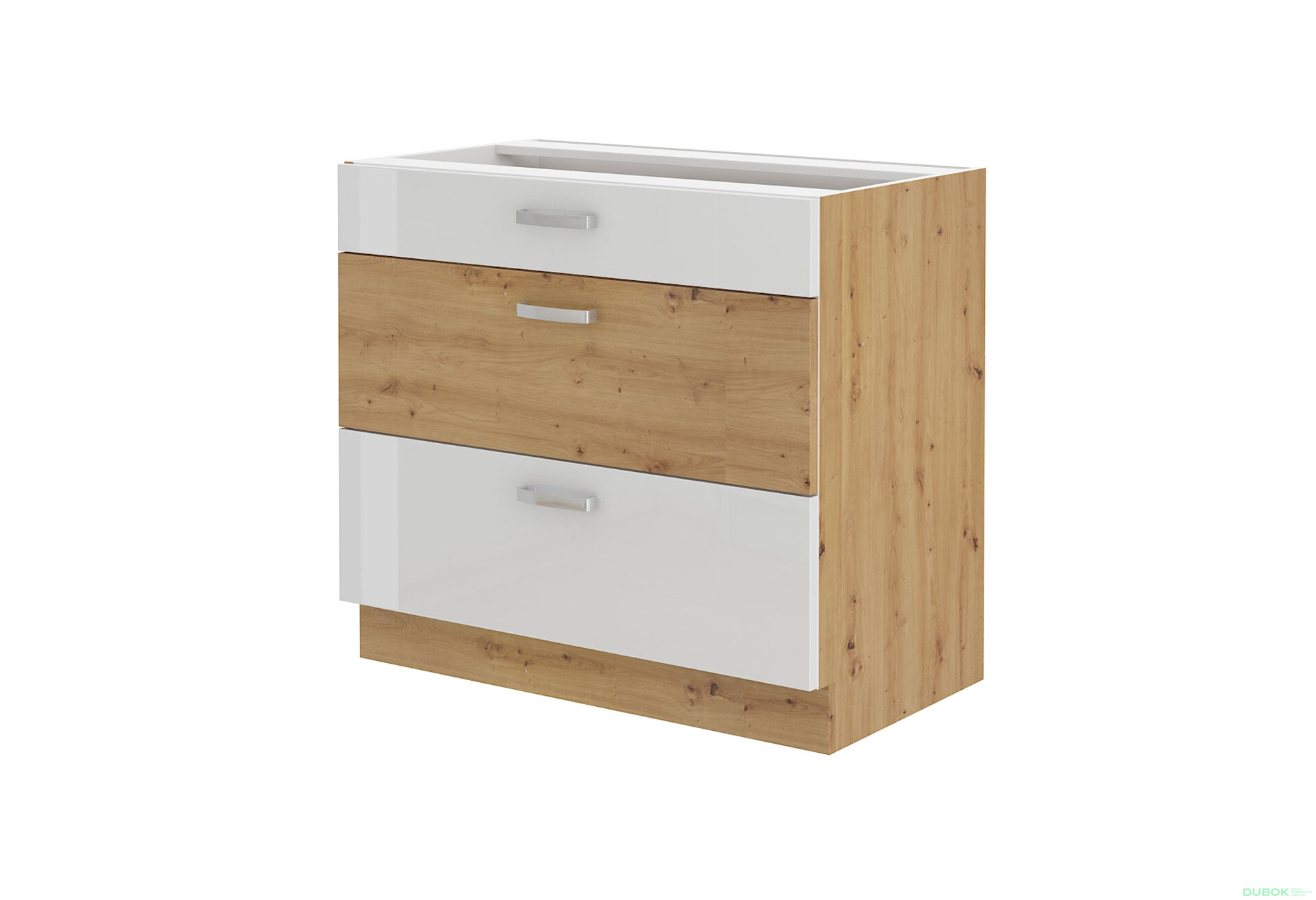 Fotografia 1 - 80 D 3S BB premium box Artisan / biely lesk