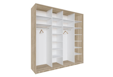 Telo 2400*600*2400 Biela