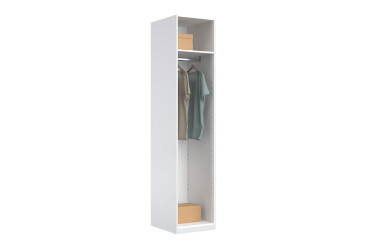 Korpus skrine 1dv Biely lesk Idea