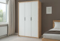 Fotografia 9 - Skriňa 3D bez zrkadiel séria N, dub kraft / biela Asti