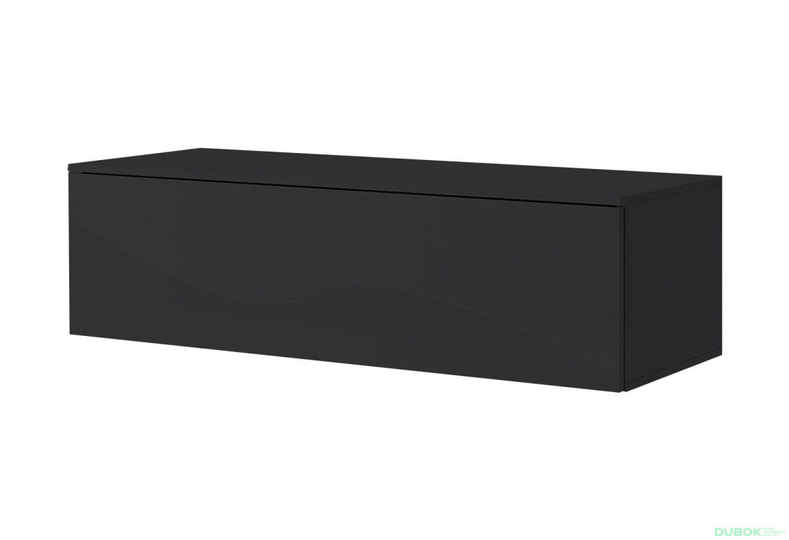 Sekcia-43 TV čierny lesk Box