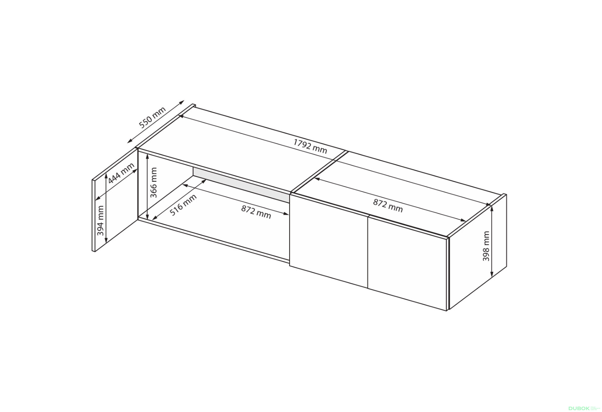 Fotografia 8 - Nadstavec 4D so zrkadlom, kašmírový lesk Lori