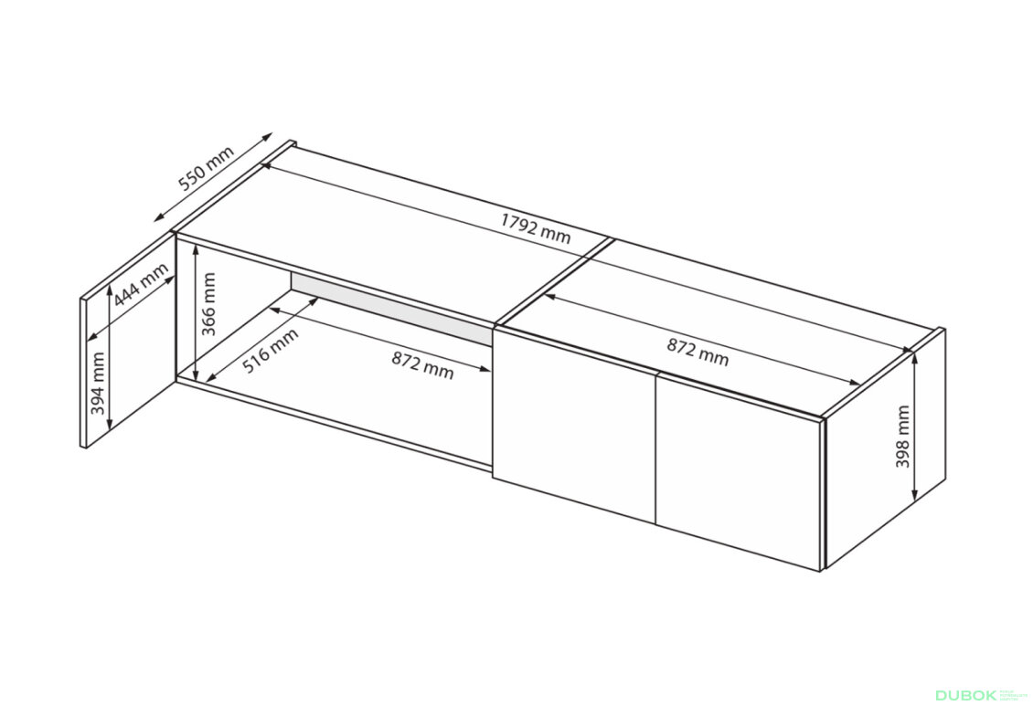 Fotografia 8 - Nadstavec 4D so zrkadlom, kašmírový lesk Lori