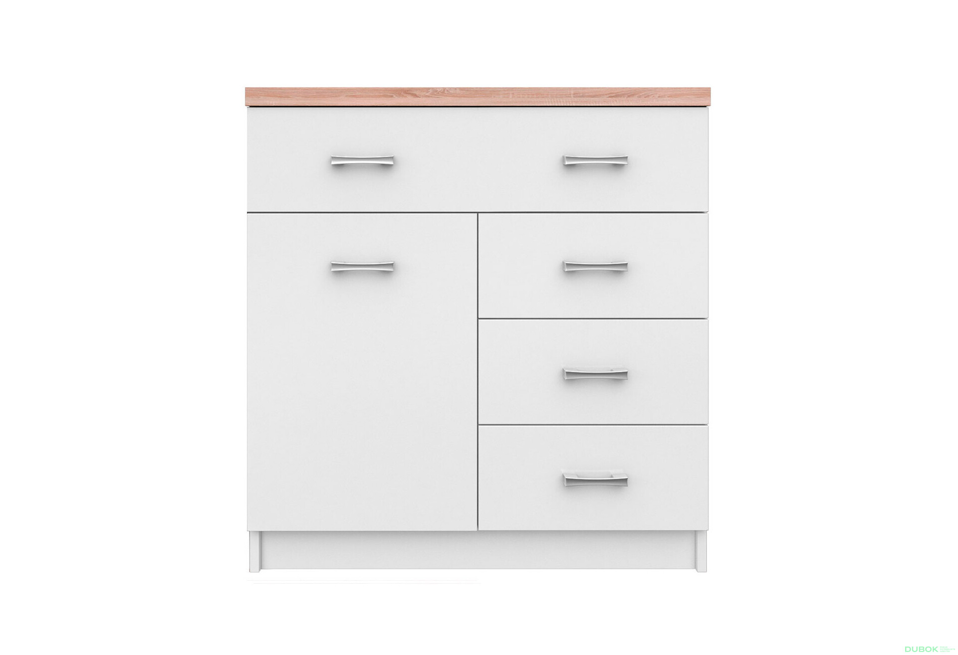 Komoda 1d4s biela Top Mix - Fotografia 1 Fotografia 1 - Komoda 1d4s biela Top Mix