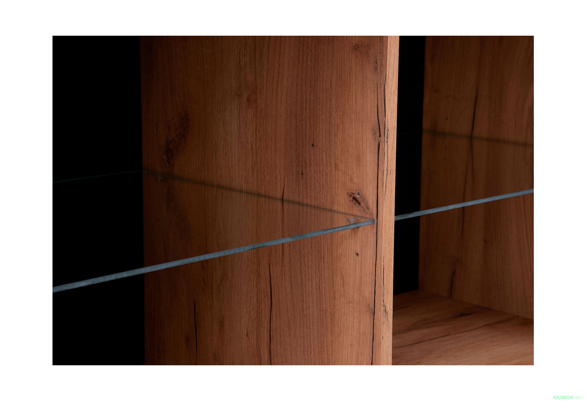 Komoda 2d dub craft zlatý Wood - Fotografia 4 Fotografia 4 - Komoda 2d dub craft zlatý Wood