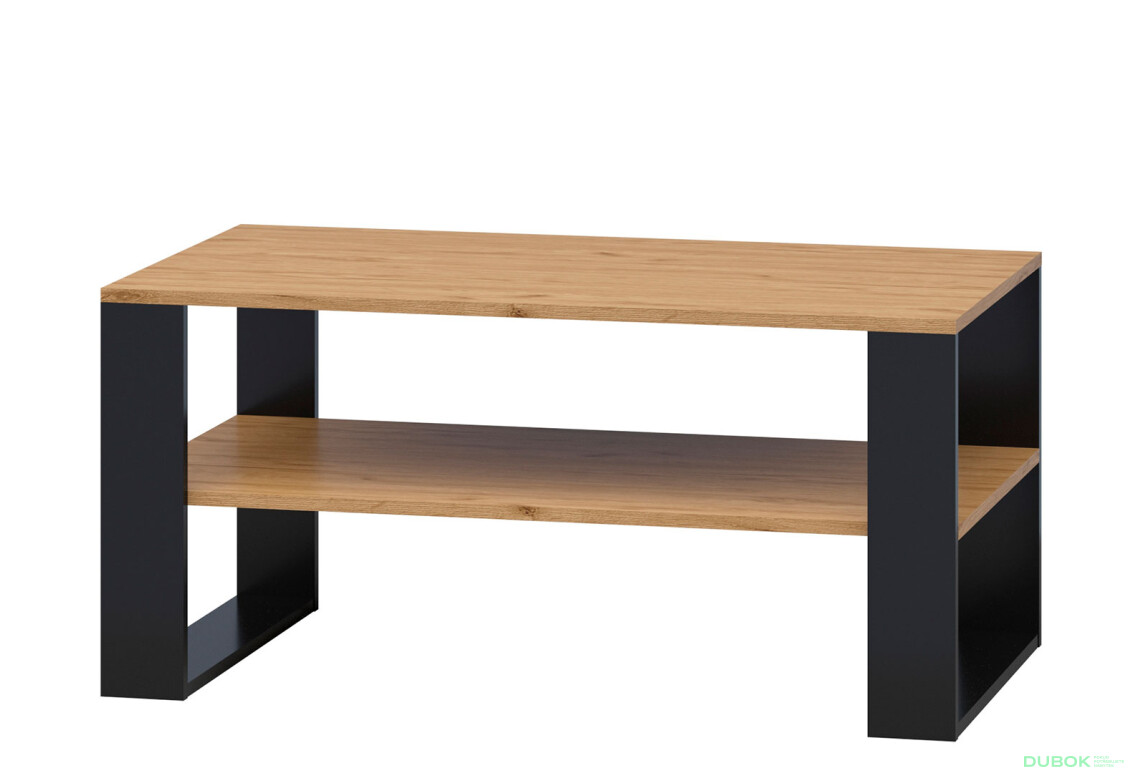 Konferenčný stolík dub craft zlatý Wood