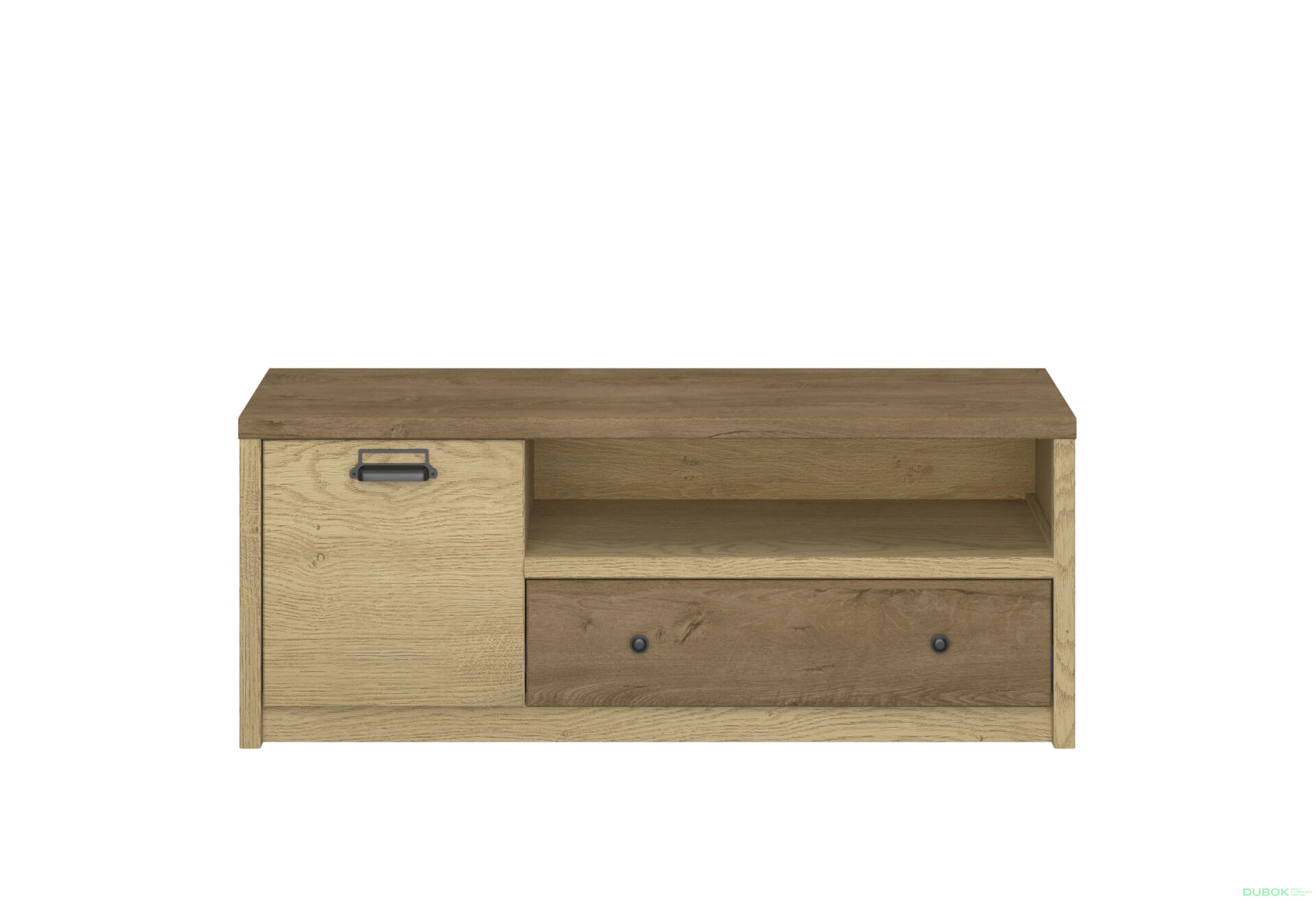 Fotografia 1 - TV stolík 1d1s/125 dub cremona / dub lefkas Denzel