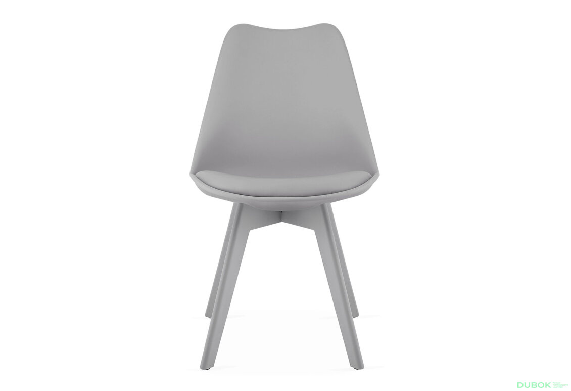 Fotografia 5 - Krzesło MARK sivá / sivé nohy x 1